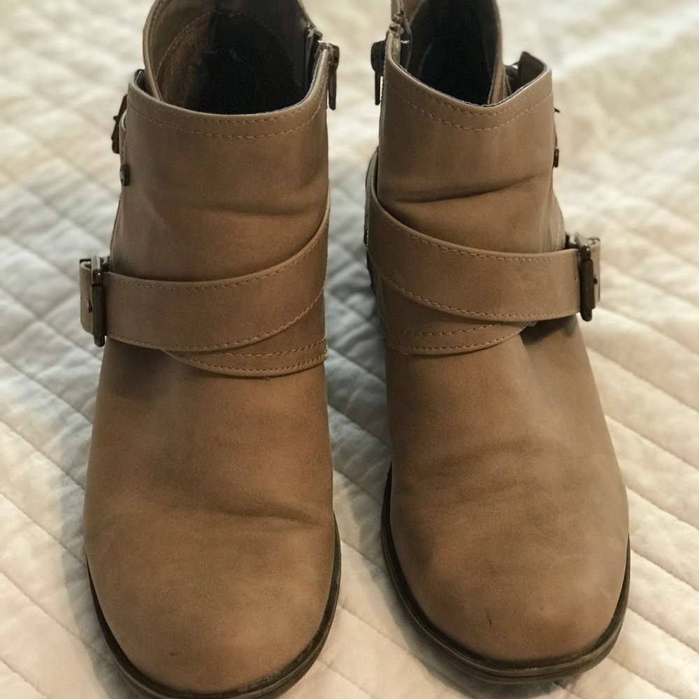 Sugar ankle boots, size 8
